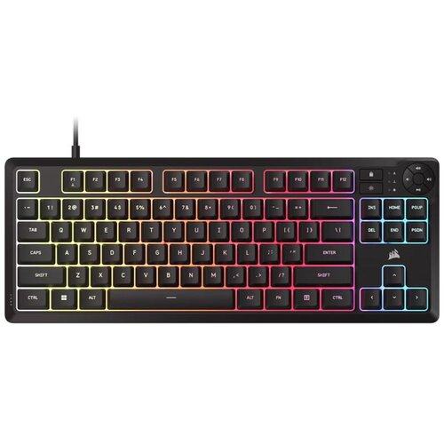 Corsair gaming tipkovnica K55 Core TKL RGB crna Slike