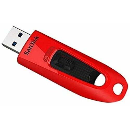 Sandisk 64GB ultra SDCZ48-064G-U46R red Slike