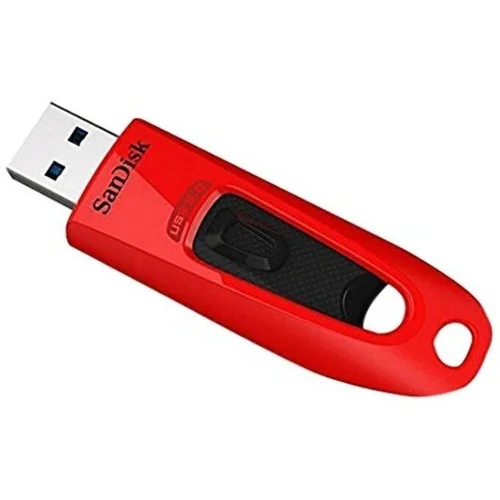 Sandisk USB ključek 64GB ULTRA RDEČA, 3.0