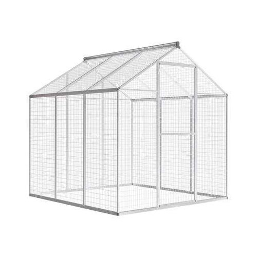 Vanjski kavez za ptice od aluminija 183 x 178 x 194 cm Cijene