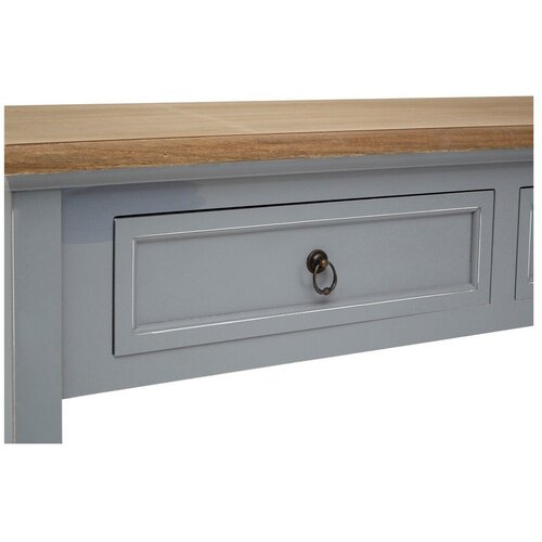 Premier Housewares Sivi pomoćni stol od masivne paulovnije 34,5x99 cm Henley &amp;ndash; Slike