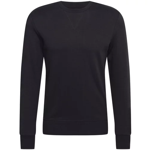 Jack & Jones Sweater majica crna / bijela
