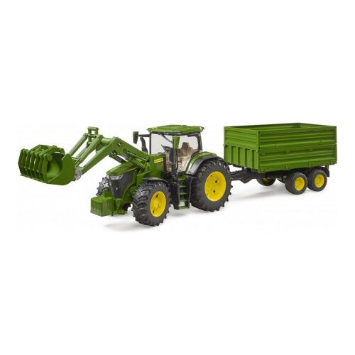Bruder John Deere traktor sa prikolicom ( 35428 ) Cene