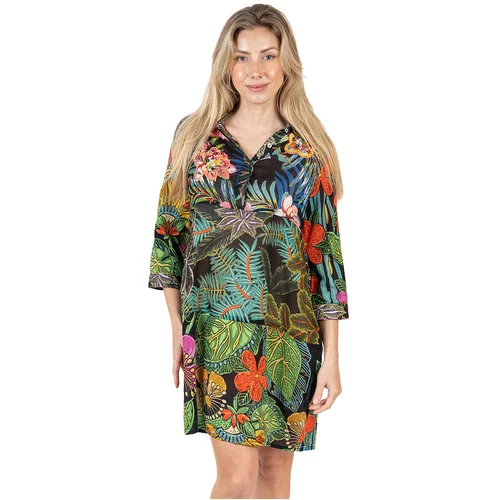 Isla Bonita By Sigris Kratke obleke Obleka Večbarvna