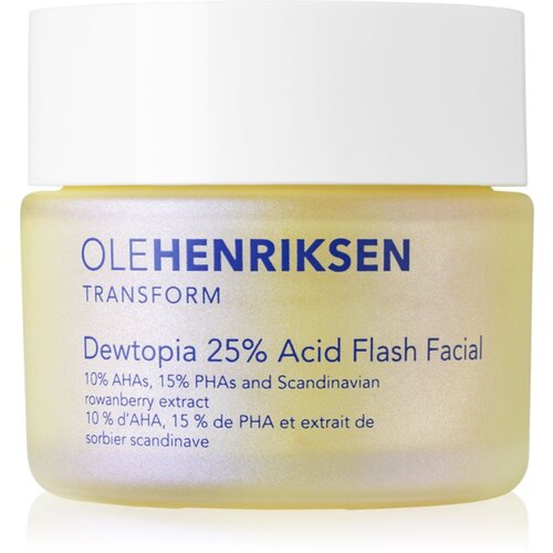 OLEHENRIKSEN Transform Dewtopia 25% Acid Flash Facial eksfoliacijska maska 50 ml Cene