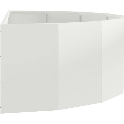  Sadilica Bijelo 120 x 60 x 35 cm Čelik Slike