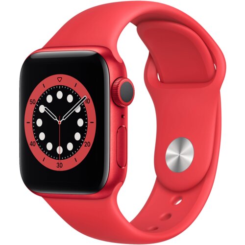 Apple Sat pametni, 1.57" LTPO OLED zaslon, Vodootporan BT, WiFI,Watch Series 6 GPS, 40mm, Crveni Cijene