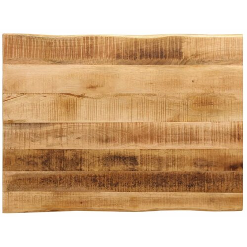 Stolna ploča sa živi rub 90x60x3,8 cm masivno grubo drvo manga Cijene