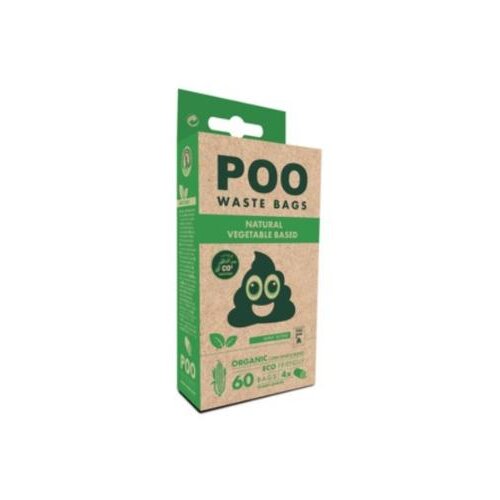  Mpets Poo Biorazgradive Kese Mint 4x15 Slike