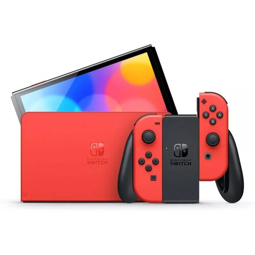 Nintendo Switch Console (OLED Model) Mario Red Edition Slike