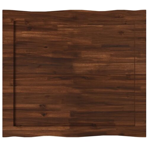  Pravokutni stolni vrh 90 x 80 x 3 cm Pravokutni - Tamno smeđa 90 x 55 x 3 5 cm Živi rub 2 strane Slike