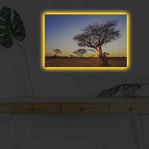 Wallity Slika sa LED osvetljenjem 4570DHDACT-090, 45x70 cm Cene