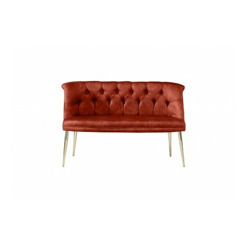 Atelier Del Sofa sofa dvosed roma gold metal tile red Cene