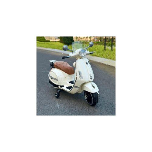 Motor na akumulator za decu Retro Bela Slike
