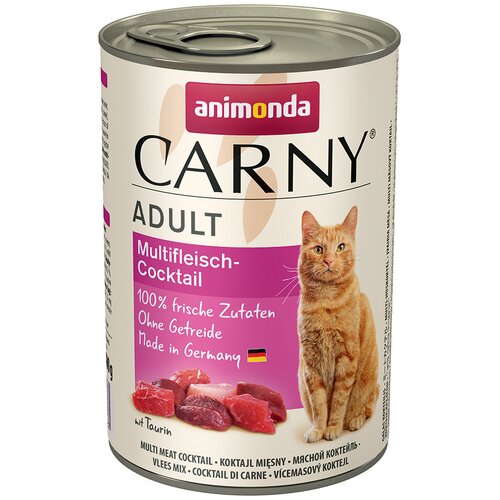animonda Carny Adult 6 x 400 g - Miks perutnina (6 sort brez govedine) Cijene