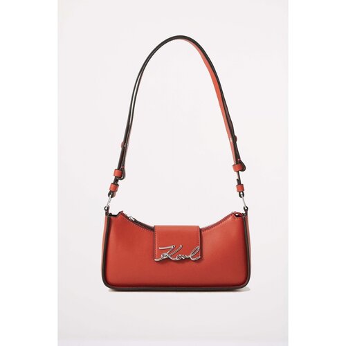 Karl Lagerfeld Torbe za čez ramo K SIGNATURE SM ZIP SB Rdeča Slike
