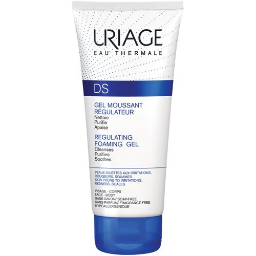 Uriage DS Regulating Foaming Gel umirujući gel za suhu kožu sklonu svrbežu 150 ml Cijene