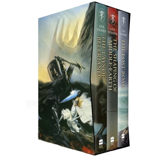 Harper Collins Publishers Ltd Christopher Tolkien - The History of Middle-earth (Boxed Set 2) : The Lays of Beleriand, the Shaping of Middle-Earth & The Lost Road Cene