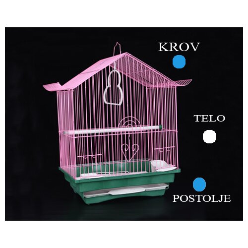 Olimp Sport Kavez za ptice 102 bela i plava Cene