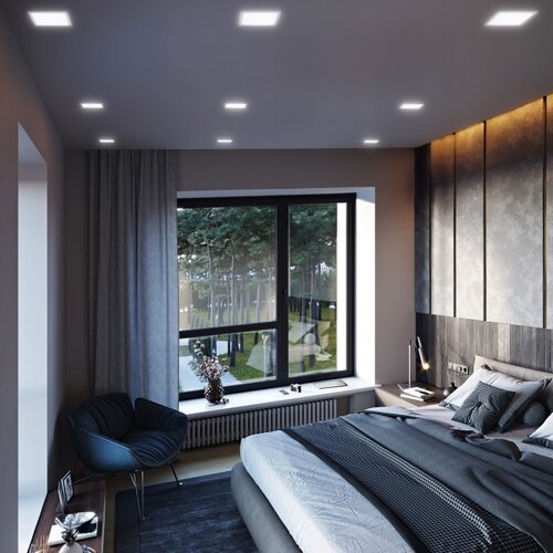 Solight WD147 - led ugradno plafonsko svetlo 6W/230V 3000/4000/6000K 12x12 cm belo Slike