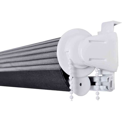 VidaXL Rolo crne zavjese sa zebrastim linijama 70 x 120 cm Slike