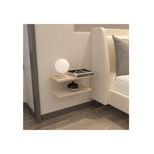 Hanah home Nightstand Ramira, 45x19.6x23.8 cm, Bež Slike