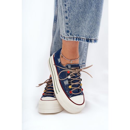 GOE Womens Platform Sneakers Cene