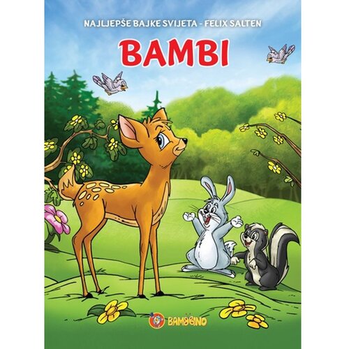 Bambbino Velika slikovnica - Bambi, bajka Felix Salten Slike