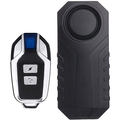 INF Kolesarski alarm z daljinskim upravljalnikom 113 dB Black, (21238782) Slike