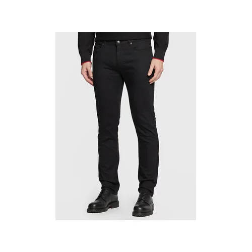 Hugo Jeans hlače 50481814 Črna Slim Fit