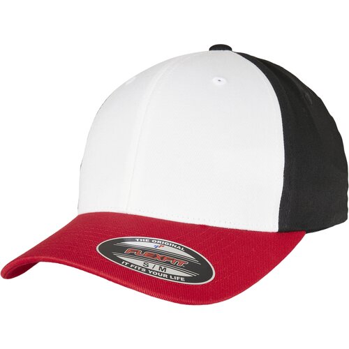 Flexfit 3-Tone Red/White/Black Slike