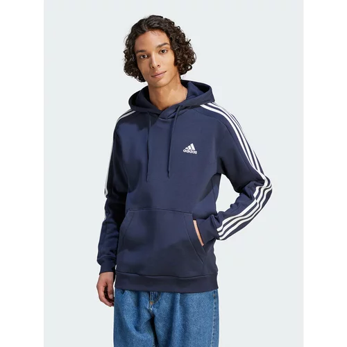 Adidas Jopa Essentials Fleece 3-Stripes IJ6473 Mornarsko modra Regular Fit