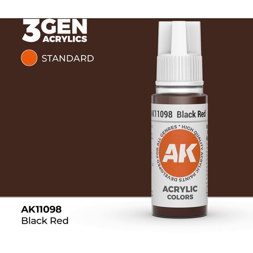 AK Interactive Black Red 17ml - 3rd Gen Akrilna Boja AK11098 Cene