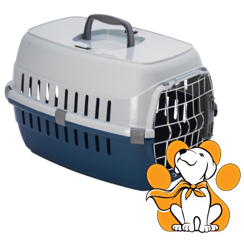 Moderna roadRunner Spring Lock Door Small Blue Berry, Transporter Za Pse i Mačke Slike