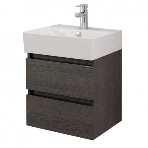 Lineart plaza 600 oak ormarić sa umivaonikom PLA0600O.BS Slike