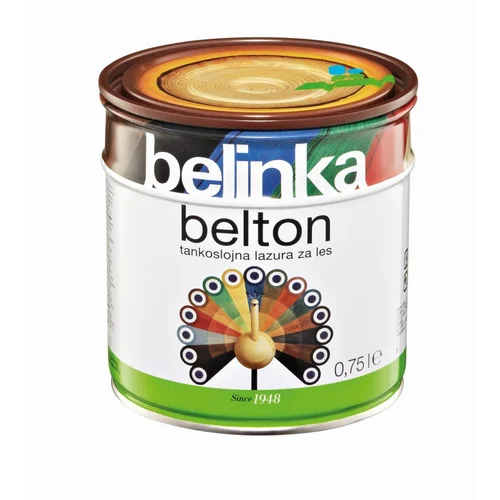 Belinka Tankoslojna lazura za les Belton (ebenovina, 750 ml)