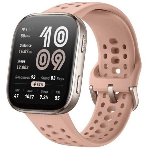 Amazfit Pametna ura Bip 6AMOLED zaslon, GPS, roza Slike