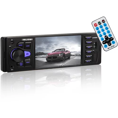  12V 1DIN LCD auto radio 4x60W MP3 USB Bluetooth