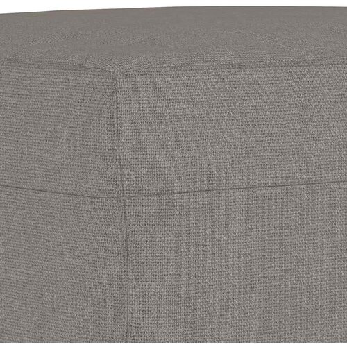  3-dijelni set sofa s jastucima smeđesivi od tkanine Slike