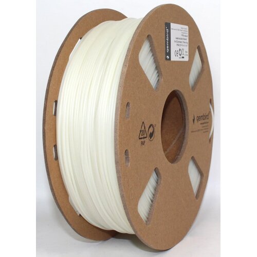 Gembird 3DP-PVA-01-NAT PVA Filament za 3D stampac 1.75mm, kotur 1KG (filament rastvorljiv u vodi) NATURAL Slike