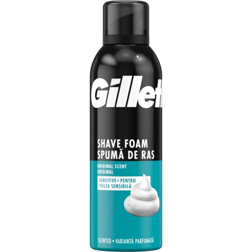 Gillette Sensitive pena za brijanje 200ml Slike