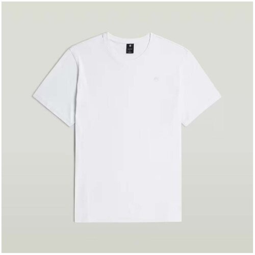 G-star Raw Majice s kratkimi rokavi Camisetas Hombre Mod&egrave;le D29525 8415 Bela Cene