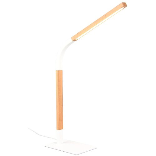 Tri O Bela/naravna LED zatemnitvena namizna svetilka z lesenim senčnikom (višina 73,5 cm) Norris – Cene