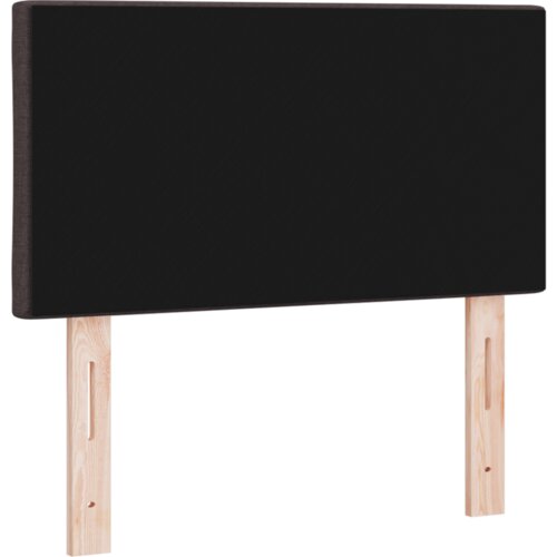  LED uzglavlje dijamantnih blokova tamnosmeđa 80 cm tkanina Slike