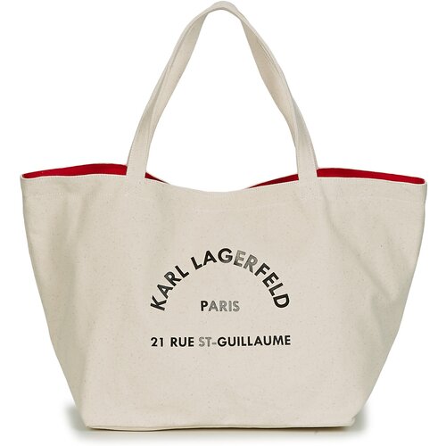 Karl Lagerfeld RUE ST GUILLAUE CANVAS TOTE Bež Slike