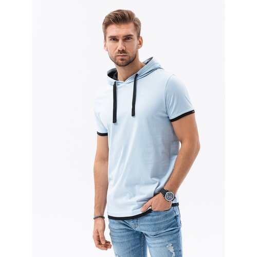 Ombre Men's plain hooded t-shirt Slike