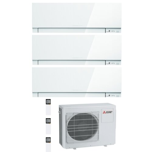 Mitsubishi multi-split klimatska naprava - 3X EF35VG (bela+bela+bela) + zunanja enota MXZ-3F68VF3 Slike