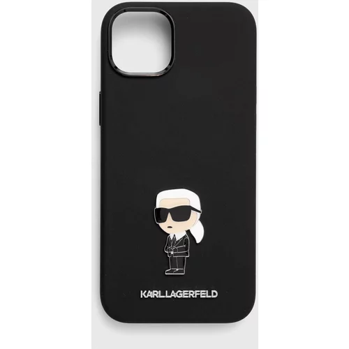 Karl Lagerfeld Etui za telefon iPhone 15 Plus / 14 Plus 6.7'' boja: crna