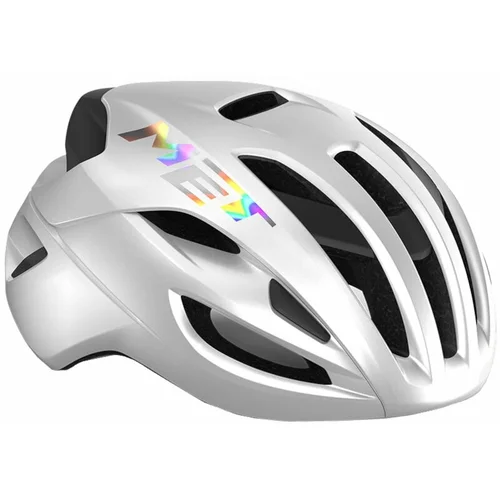 Met Rivale MIPS White Holographic/Glossy 52-56