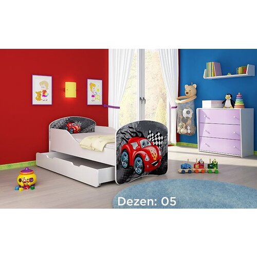 ACMA dečiji krevet i 140x70 f + du&amp;scaron;ek 6 cm5 Slike